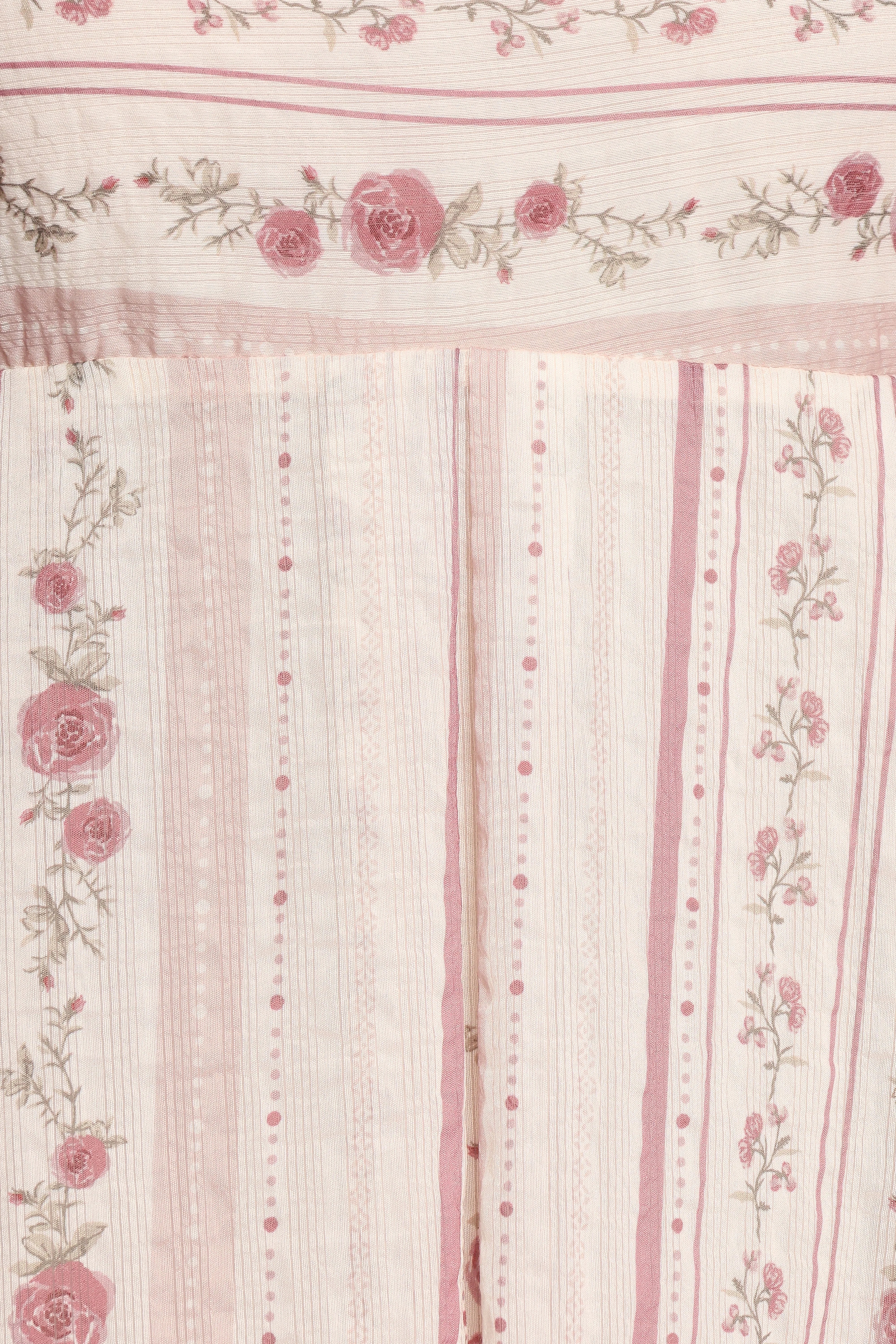 Amaris Maxi Dress - Ivory Mauve Floral